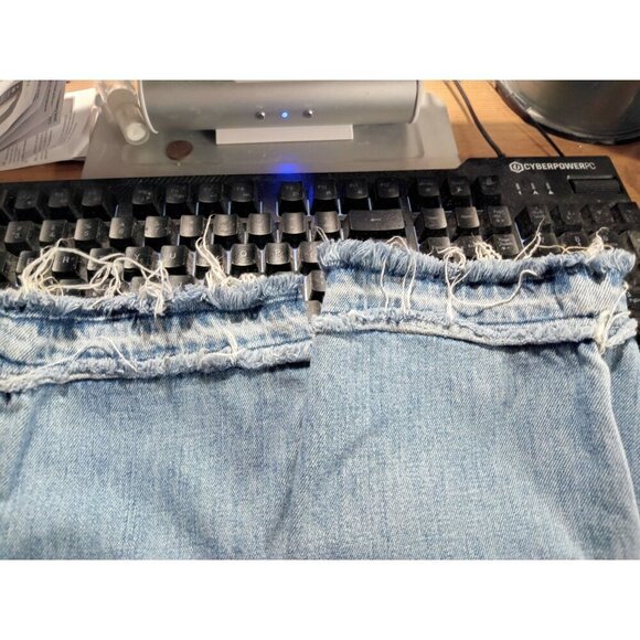 AG Adriano Goldschmied Jeans 28 ISABELLE Hi-Rise Straight Crop AG-ed 28 x 27 RAW - Picture 12 of 12